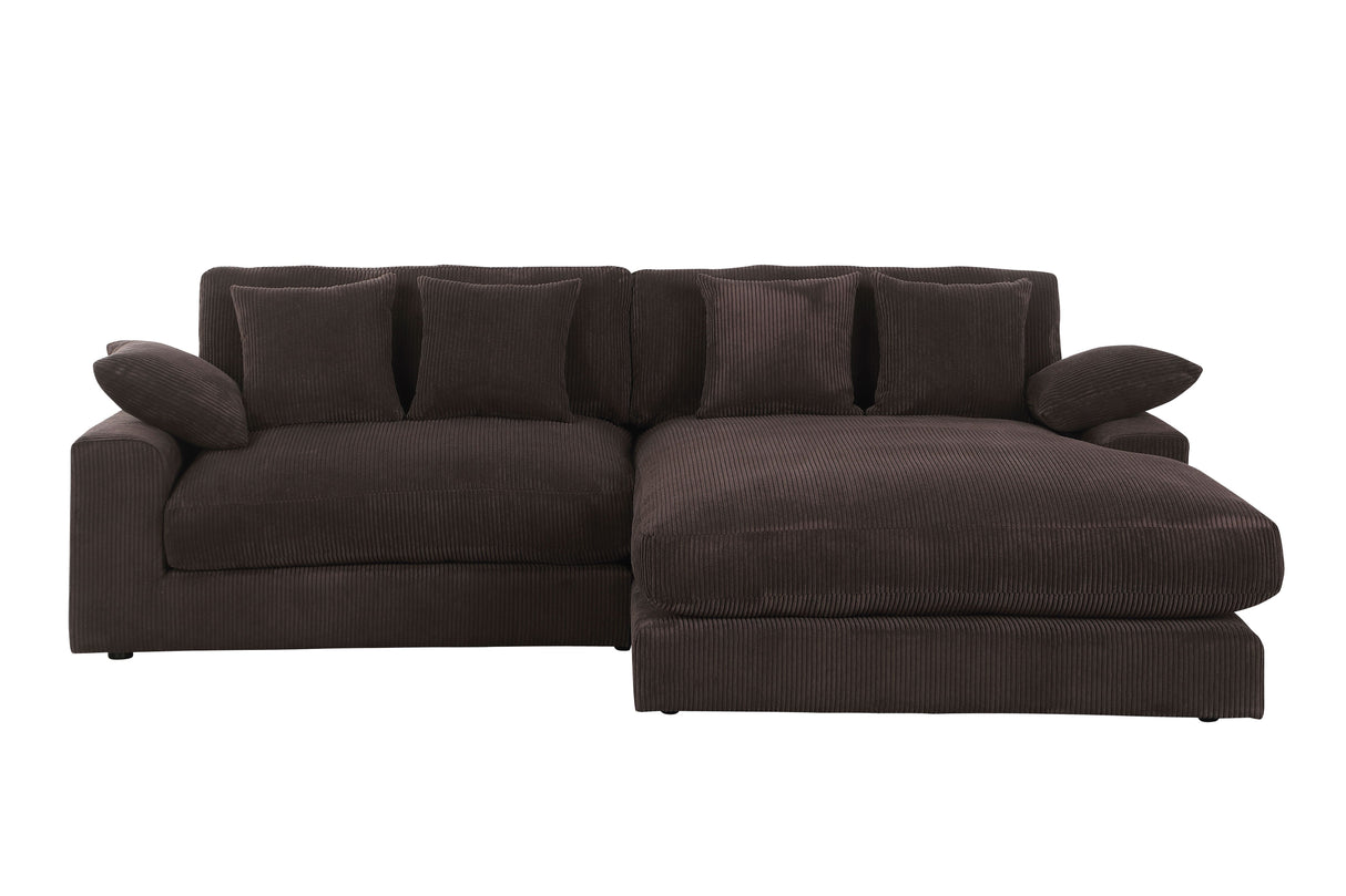 Mystic - Reversible Sectional Sofa Chaise by Couch.com