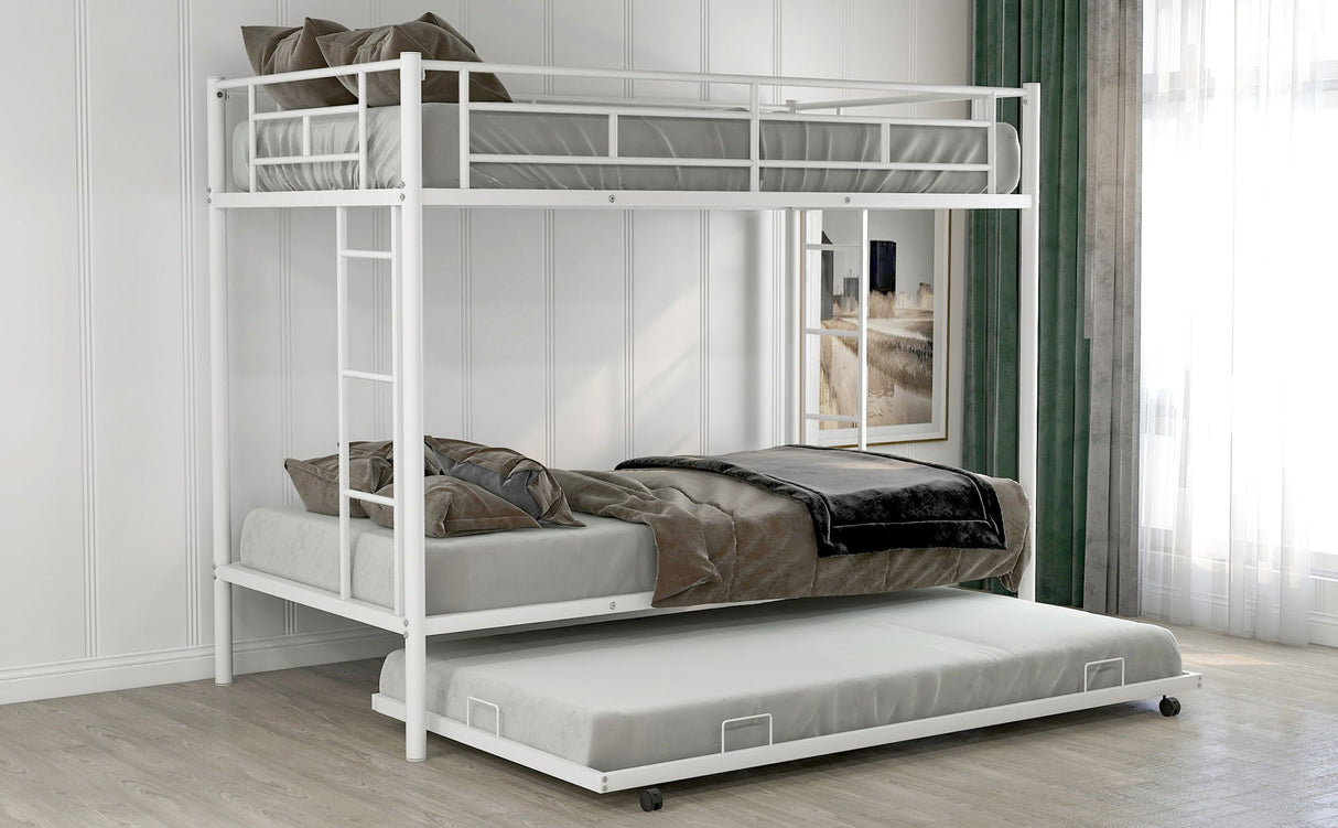 Twin Over Twin Bunk Bed With Trundle by Couch.com