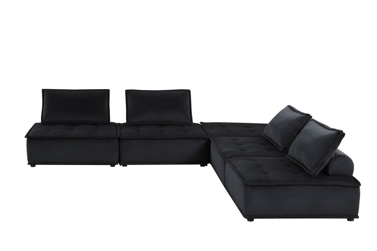 Anna - Stylish Sectional Sofa Ottoman by Couch.com
