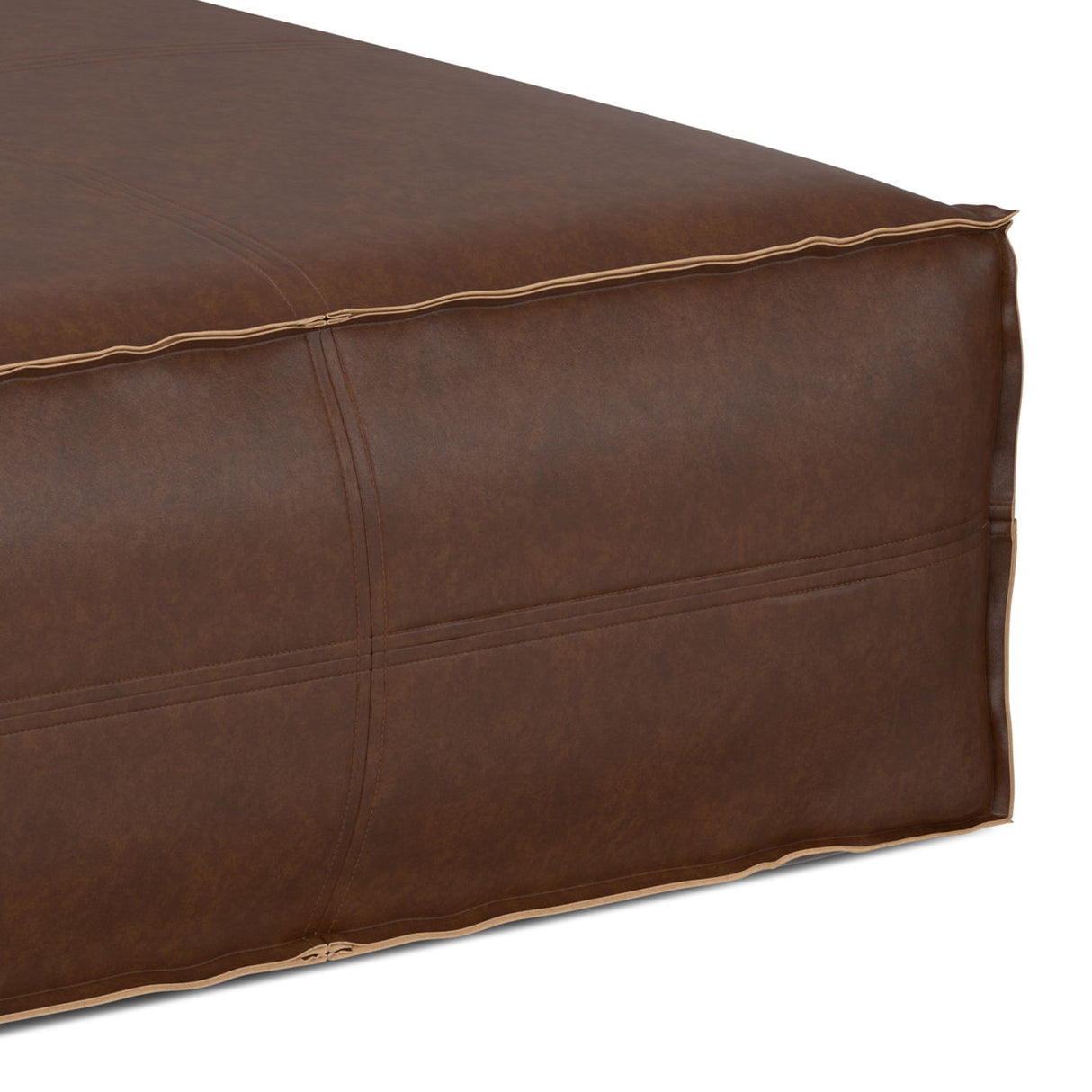 Brody - Large Square, Coffee Table Pouf by Couch.com