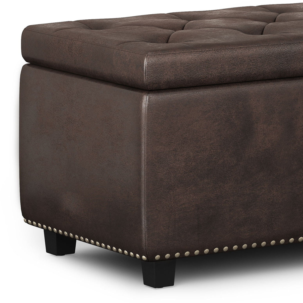 Hamilton - Upholstered Storage Ottoman by Couch.com