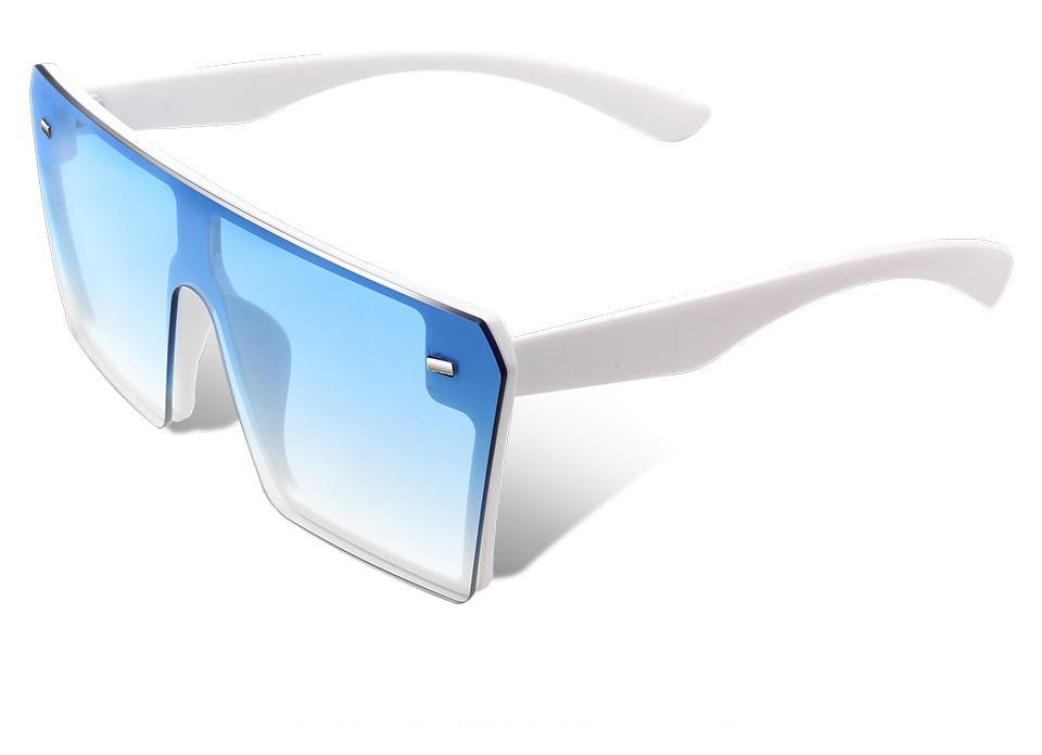 NEW Top Oversized Square Modern Woman And Ladies Fashion Retro Gradient Sunglasses With Big Frame And Vintage Eyewear UV400 Protection