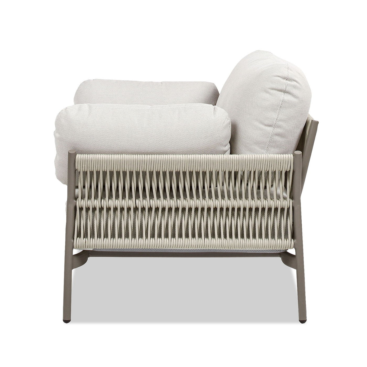 Jasper - Upholstered Patio Deep Seating Armchair - Wheat Beige by Couch.com