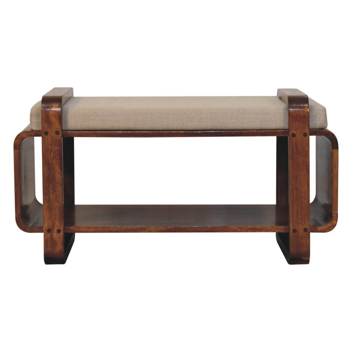 Loop Bench - Chestnut by Couch.com