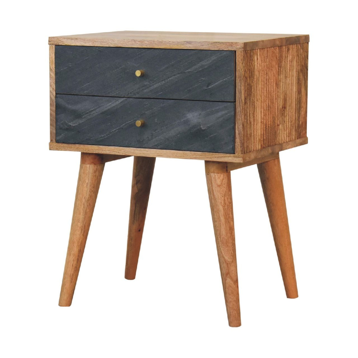 Slade - Bedside Table - Stone Gray by Couch.com