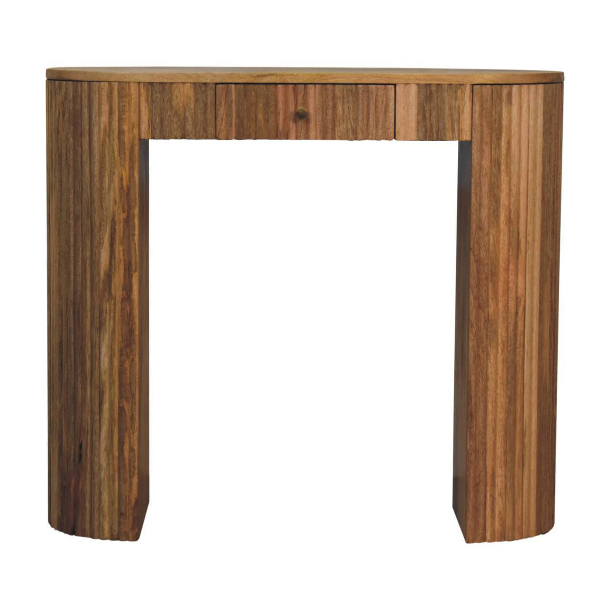 Soba - Straight Console Table - Oak by Couch.com