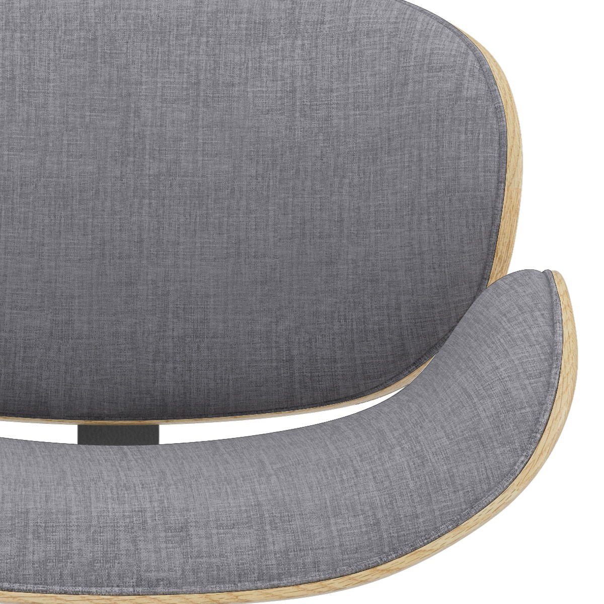 Marana - Handcrafted Bentwood Adjustable Swivel Bar Stool by Couch.com