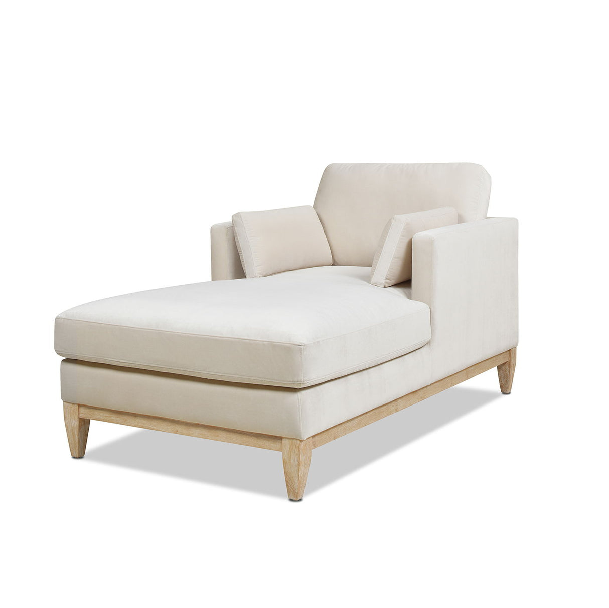 Knox - Modern Farmhouse Chaise Lounge Chair by Couch.com