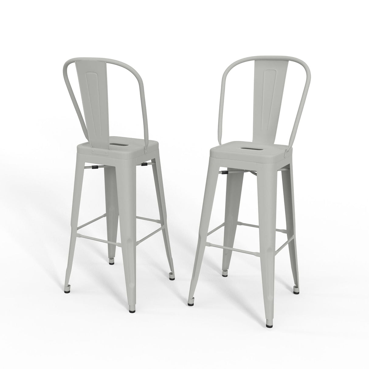 Fletcher - Handcrafted Metal Stool (Set of 2) by Couch.com