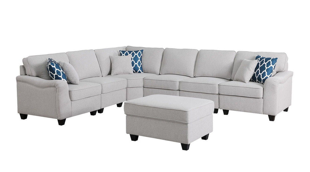 Leo - Comfor Modular Sofa And Ottoman by Couch.com