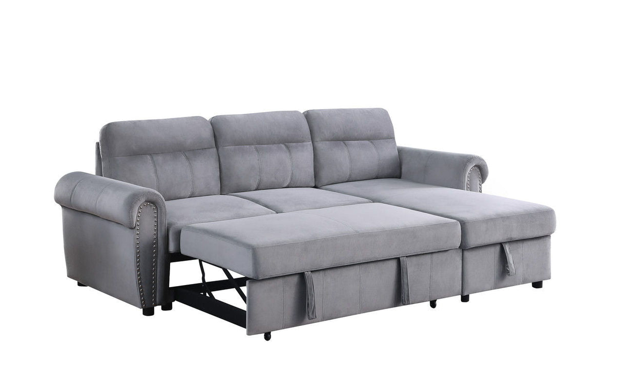 Ashton - Reversible Sleeper Sectional Sofa Chaise by Couch.com