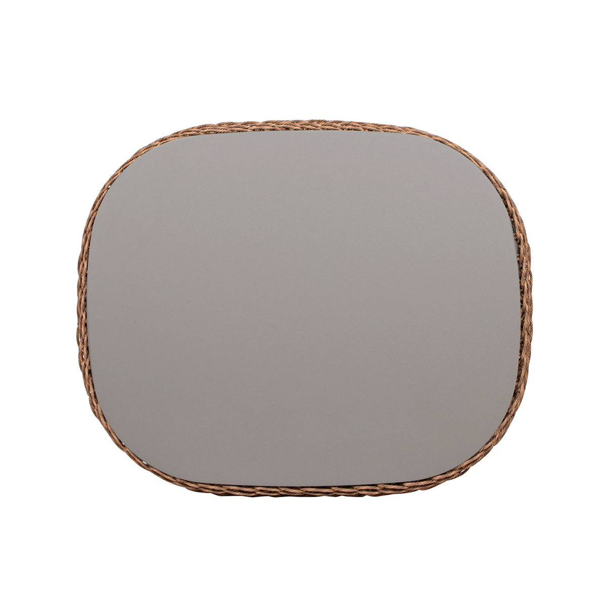 Willow - Oval Woven Patio Coffee Table, Wicker Frame by Couch.com