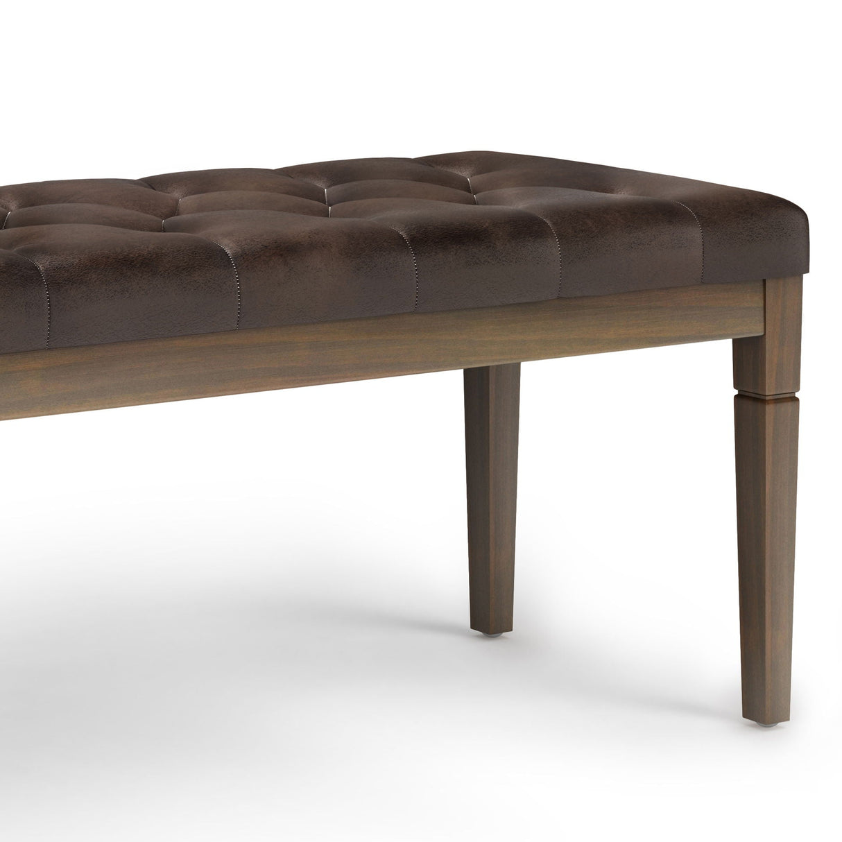 Waverly - Upholstered Tufted Ottoman Bench by Couch.com
