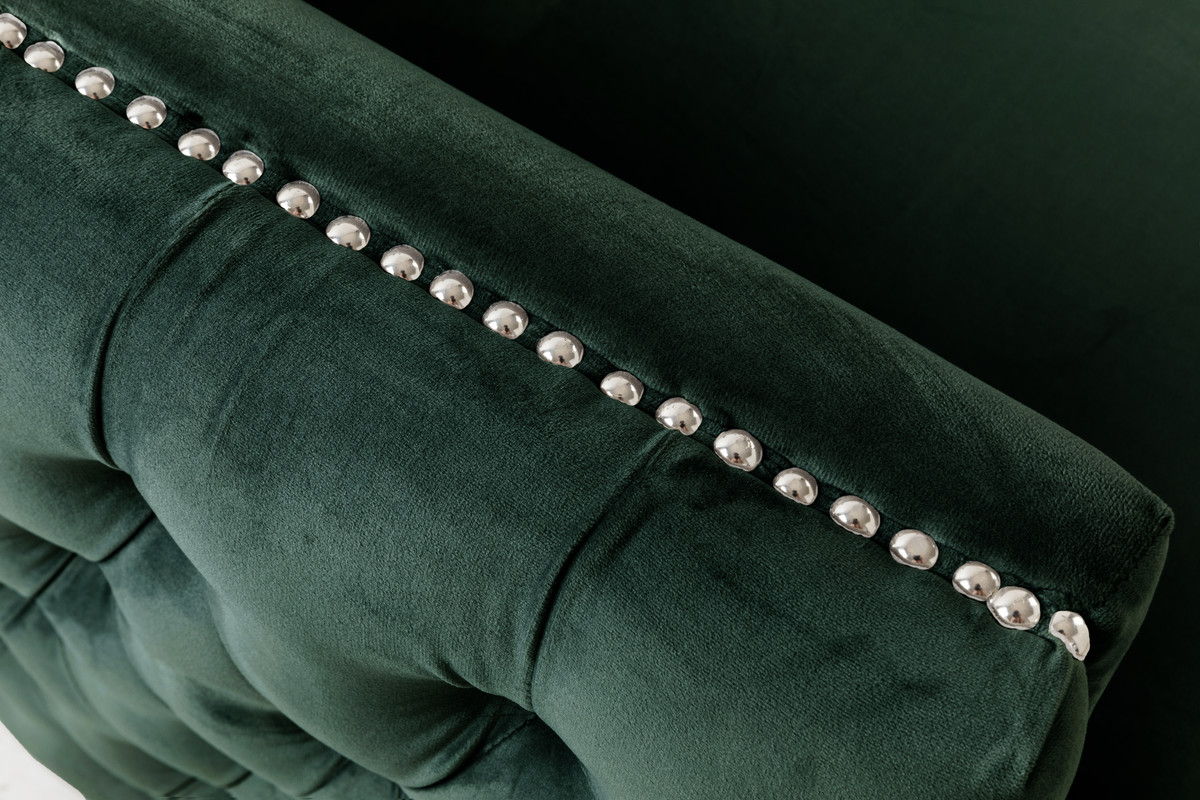 Bayberry - Velvet Chair With 1 Pillow by Couch.com