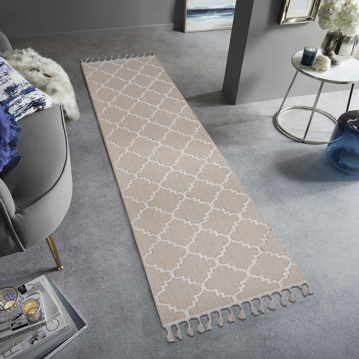 Guros - Trellis Indoor / Outdoor Area Rug by Couch.com