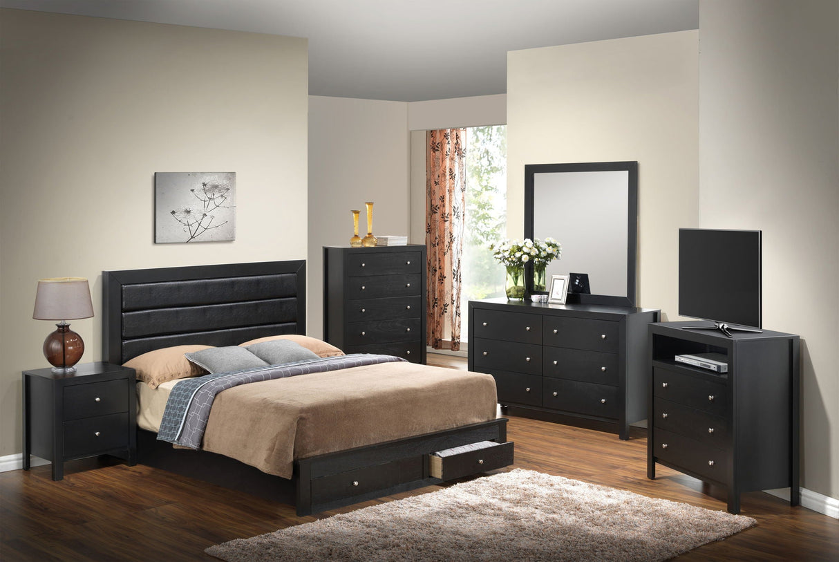 Elegant Storage Bed For Cozy Spaces