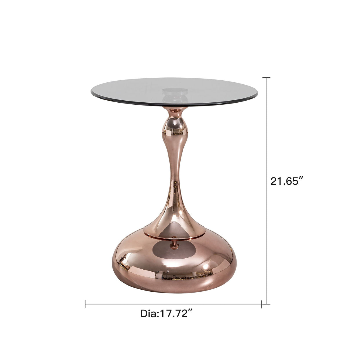 Modern Minimalist Coffee Table With Steel Legs And Tempered Glass Top by Couch.com