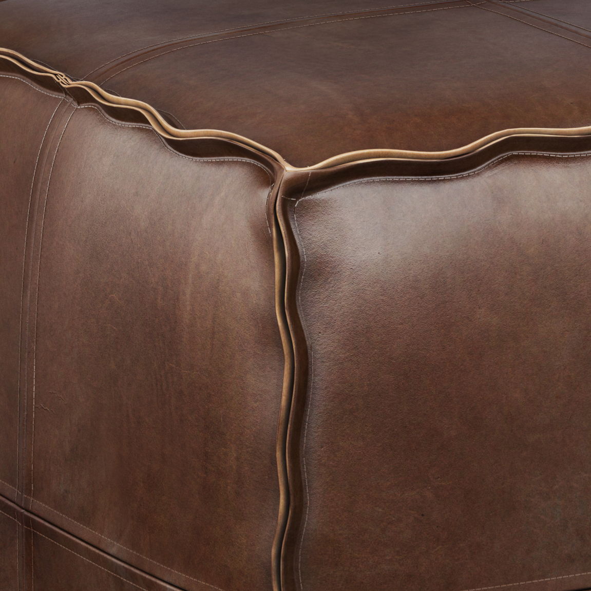 Brody - Versatile Square Pouf by Couch.com