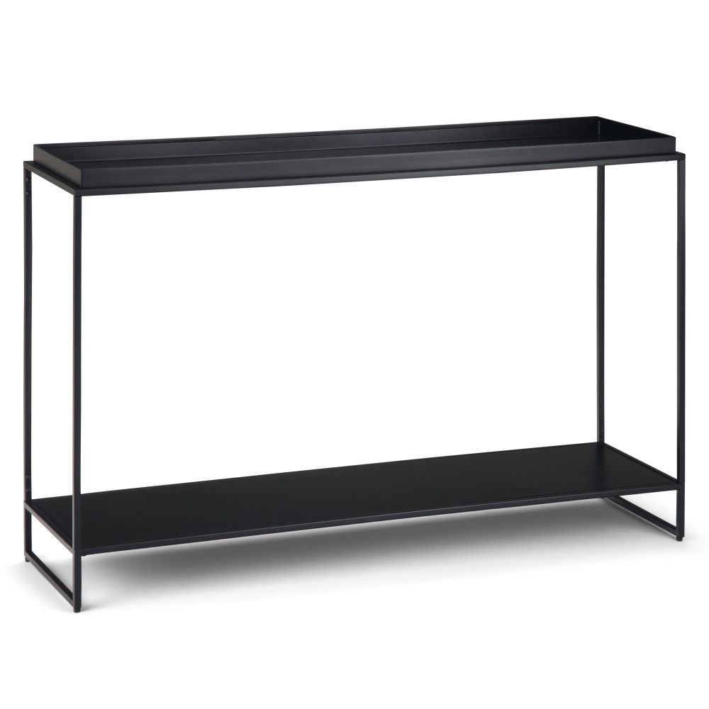 Garner - Tray Top Console Table - Black by Couch.com
