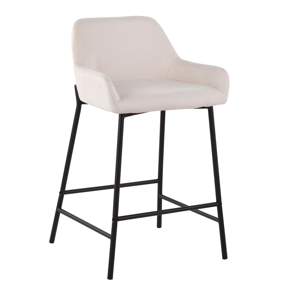 Daniella - Industrial Fixed Height Counter Stool (Set of 2) by Couch.com