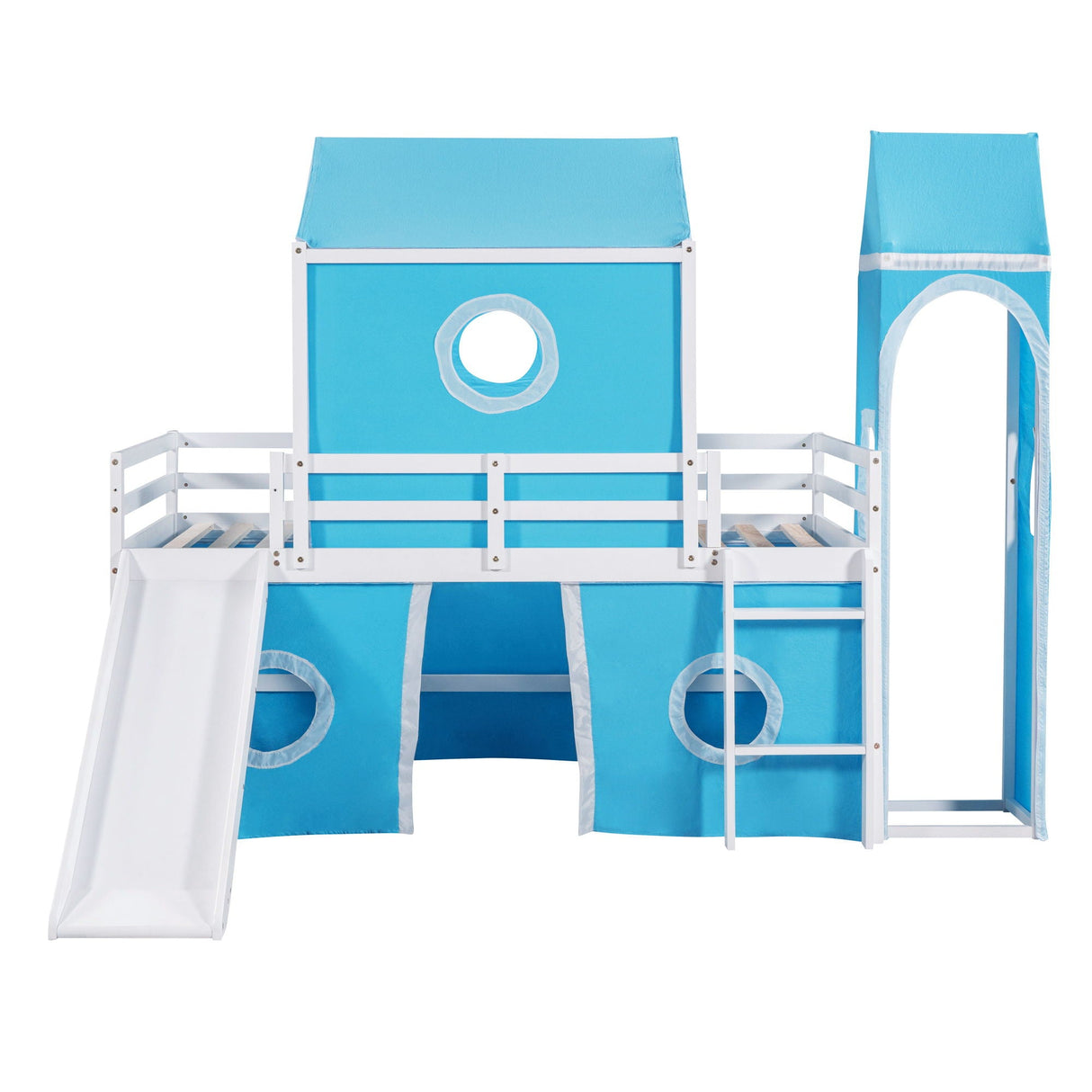 Loft Bed With Slide Tent And Tower by Couch.com
