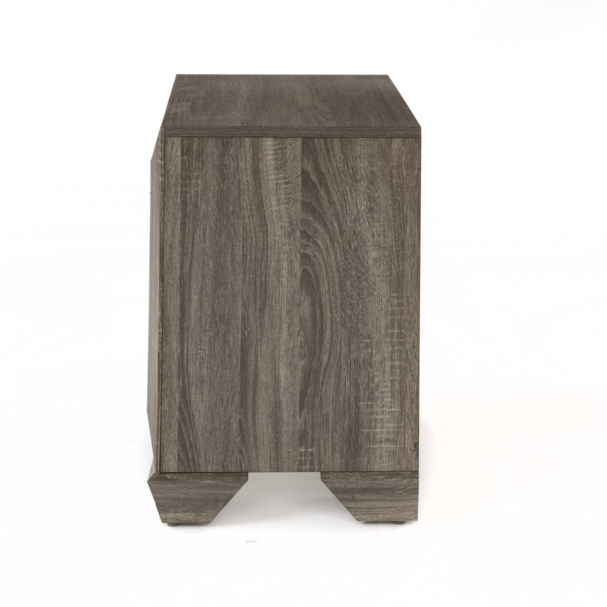 Lyndon - Weathered Grain Nightstand - Gray by Couch.com