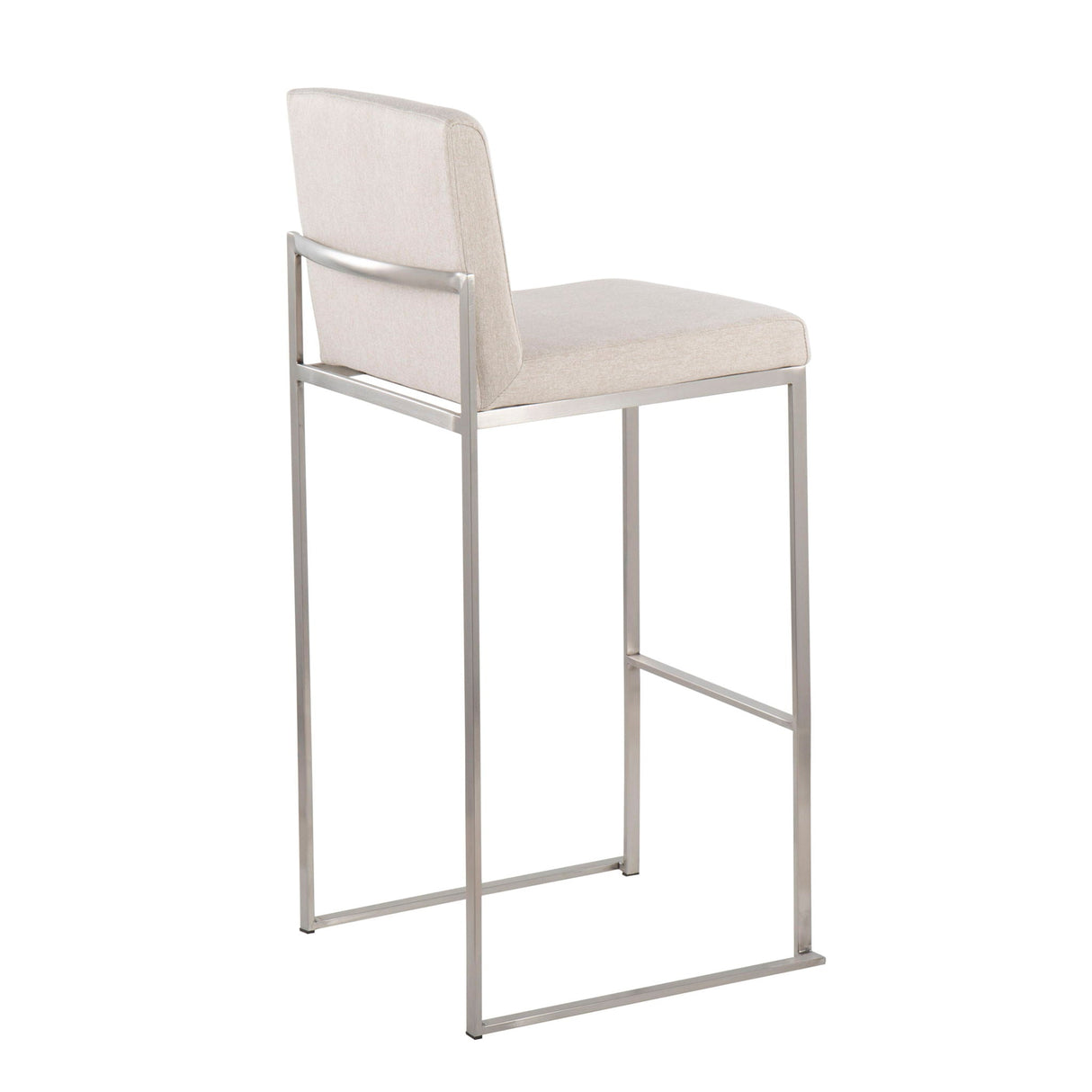 Fuji - Contemporary And Modern Elegance High Back Barstool by Couch.com