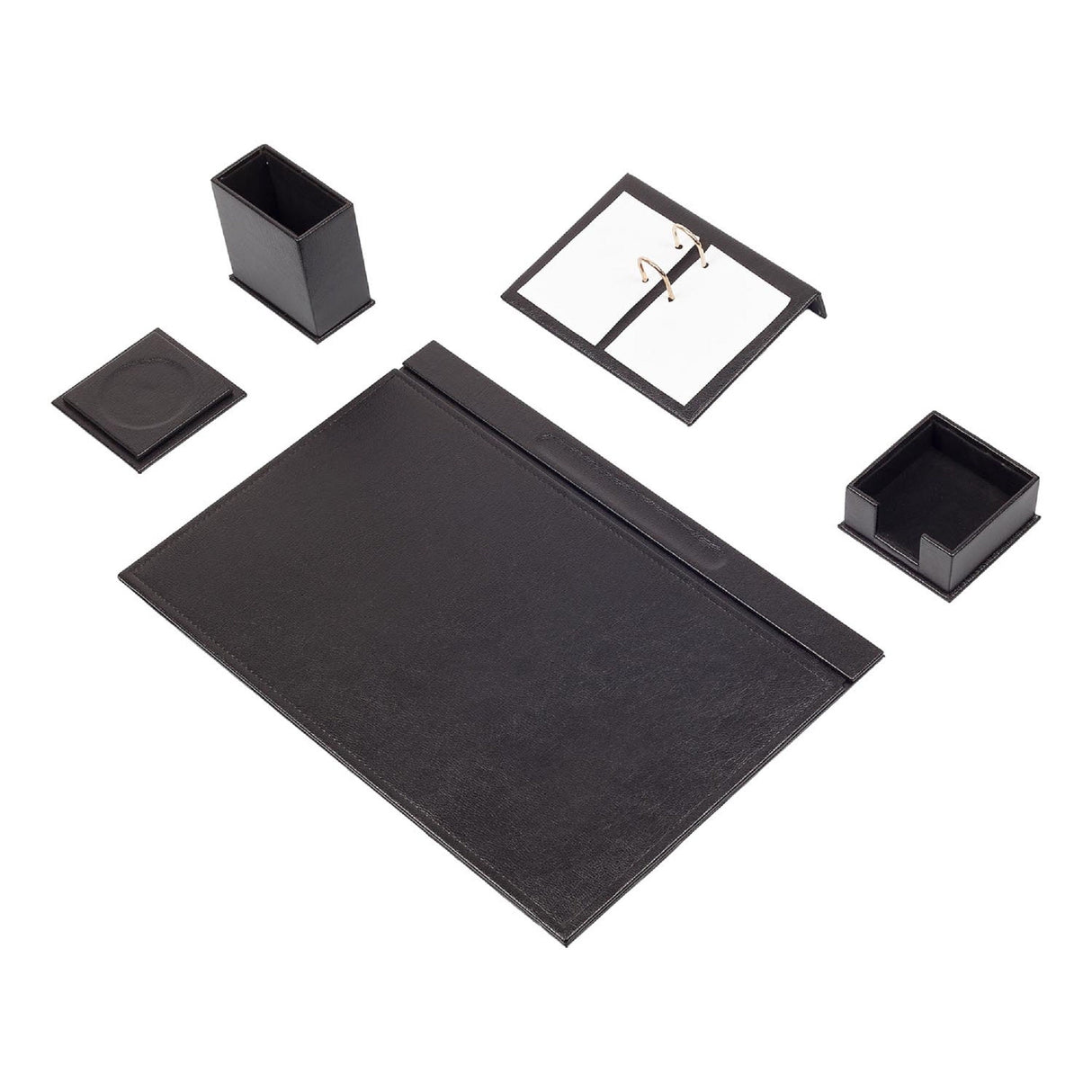 MOOG Leather Desk Set - 5 PCS