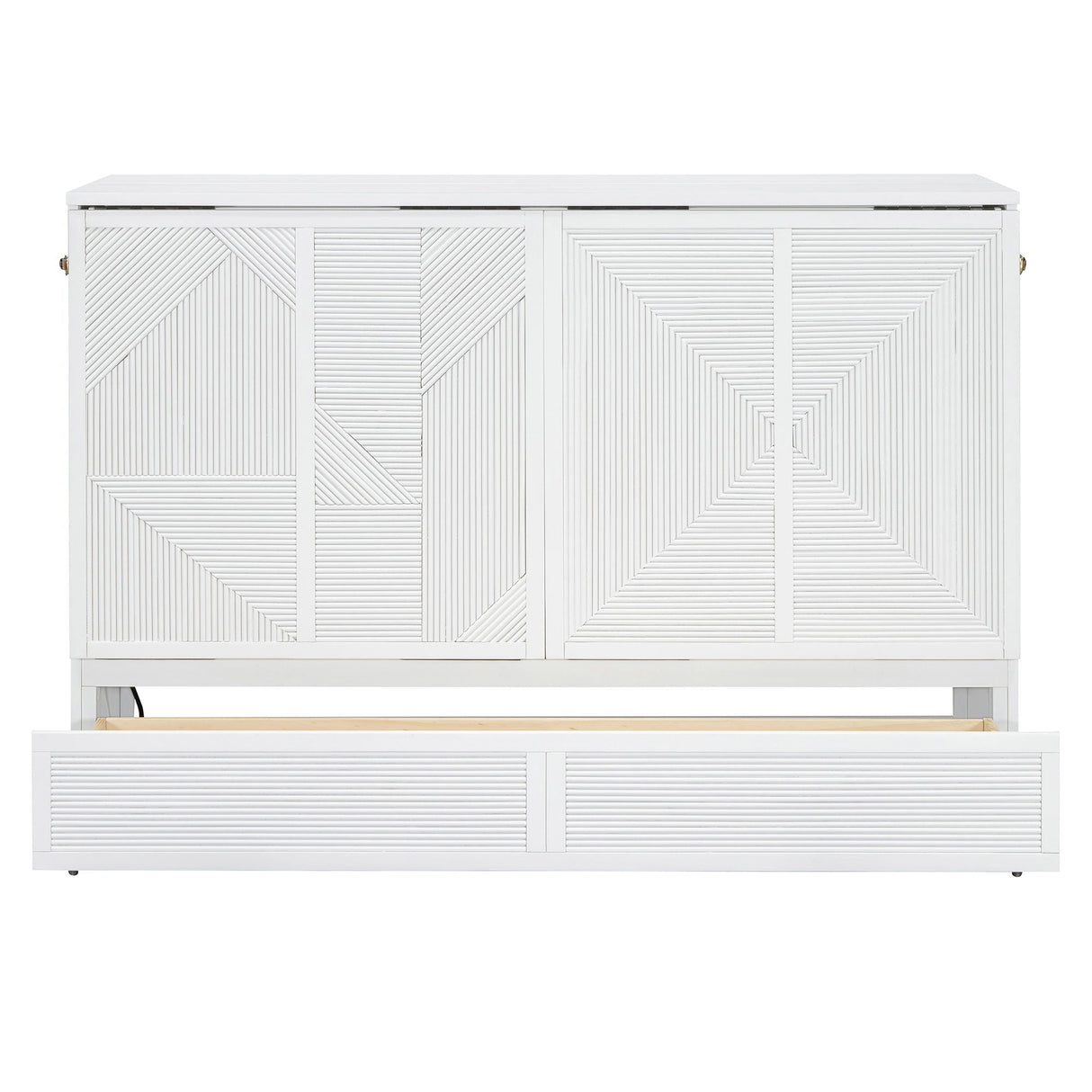 Murphy Bed With Large Drawer, USB Ports And Outlets by Couch.com