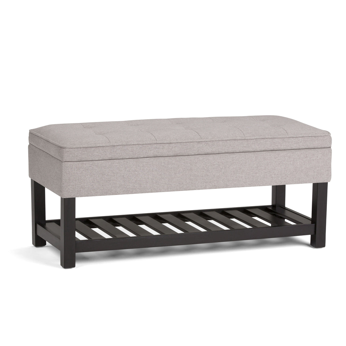 Cosmopolitan - Storage Ottoman Bench With Open Bottom by Couch.com