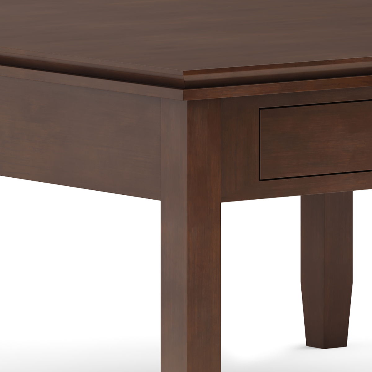 Artisan - Square Coffee Table - Russet Brown by Couch.com