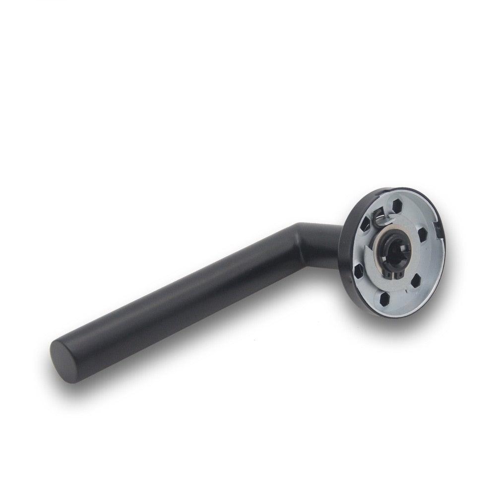 Door Handle Brushed Stainless Steel Tube Hollow Spray Paint Frosted Black Round Cover Split Right Angle Door Handle Stainless Steel Tube Hollow Spray Paint Frosted Black Round Cover Split Right Angle Door Handle