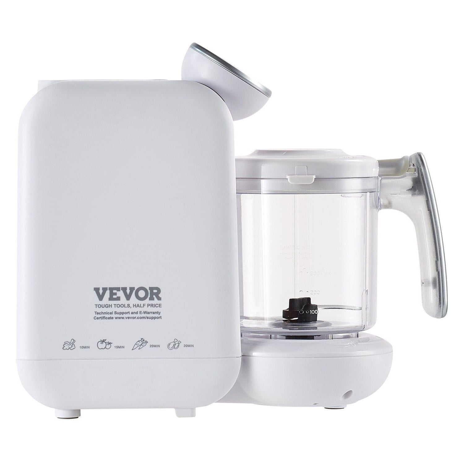 Multi-Functional Baby Food Maker - 430W Processor for Healthy Purees, Steaming & Grinding