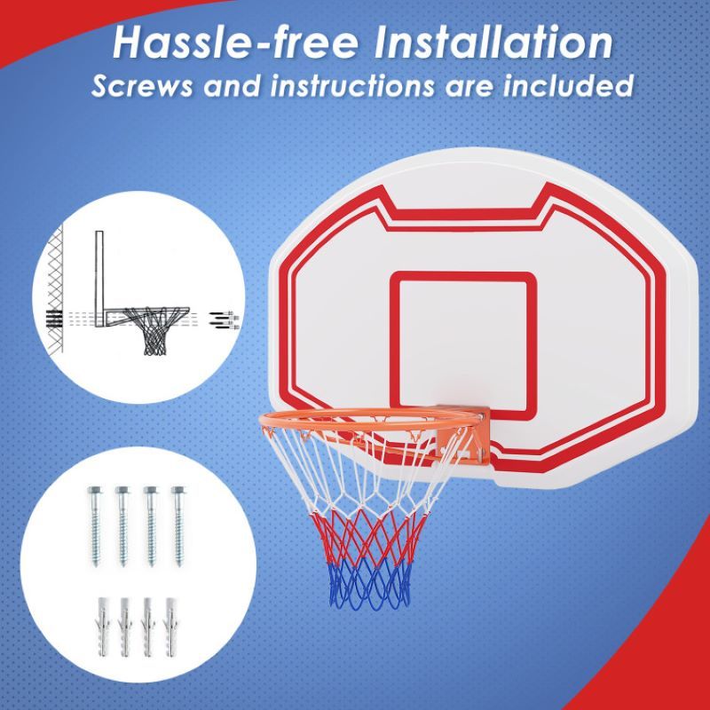 Indoor Outdoor Basketball Hoop for Garden & Backyard