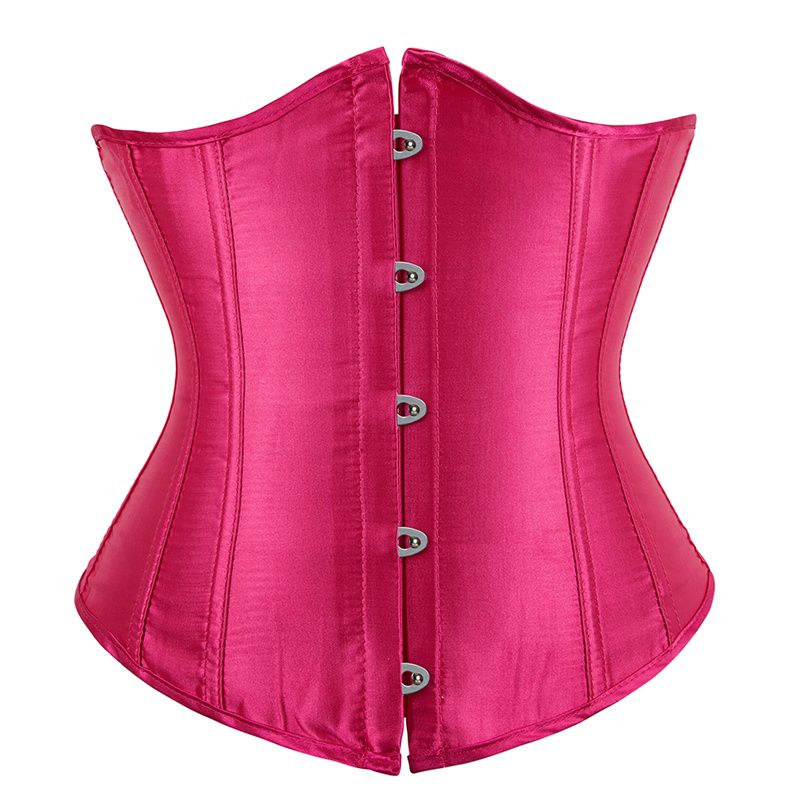 SEXY Gothic Under bust Corset and Waist trimmer cincher Bustiers Top Workout Shape Body Belt Plus size Lingerie S-6XL