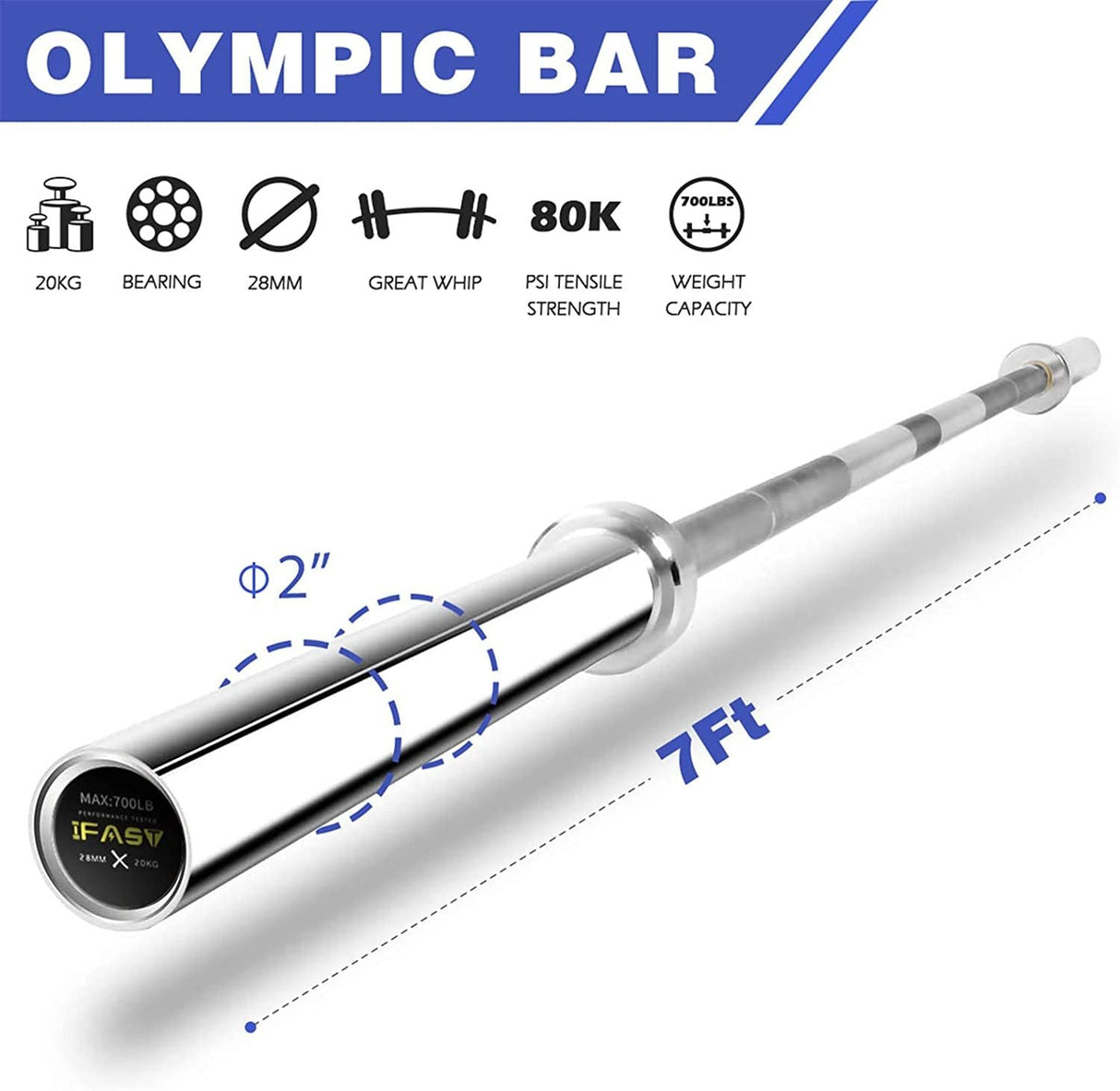 1000 lbs. capacity Blue Multi-functional Power Cage, Home Adjustable Pullup Squat Rack Comprehensive Fitness Barbell Rack Olympic Bar