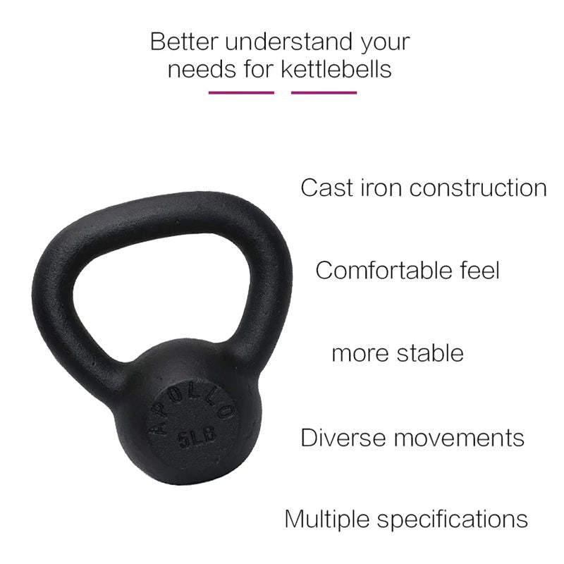 Arm Power Exercise Equipment Kettlebell for Home Fitness