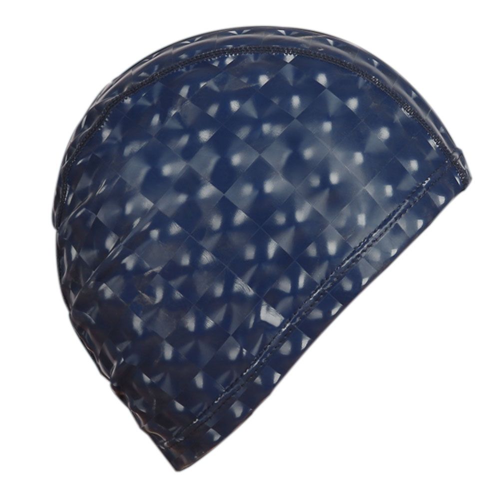 Swim Caps Waterproof Swimming Cap, Deep blue, 2 Pack Solid Color