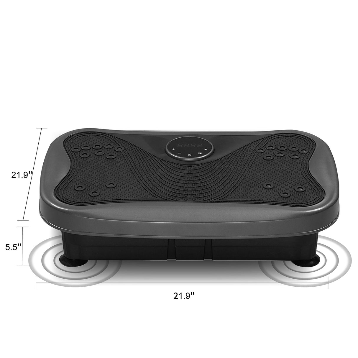 Vibration Plate Fitness Platform with handle Whole Body Exercise Machine with 120 Speed Levels, Lymphatic Drainage, Fat Burning, and Weight Loss, Perfect for Women, Men, and Home Gym exercise