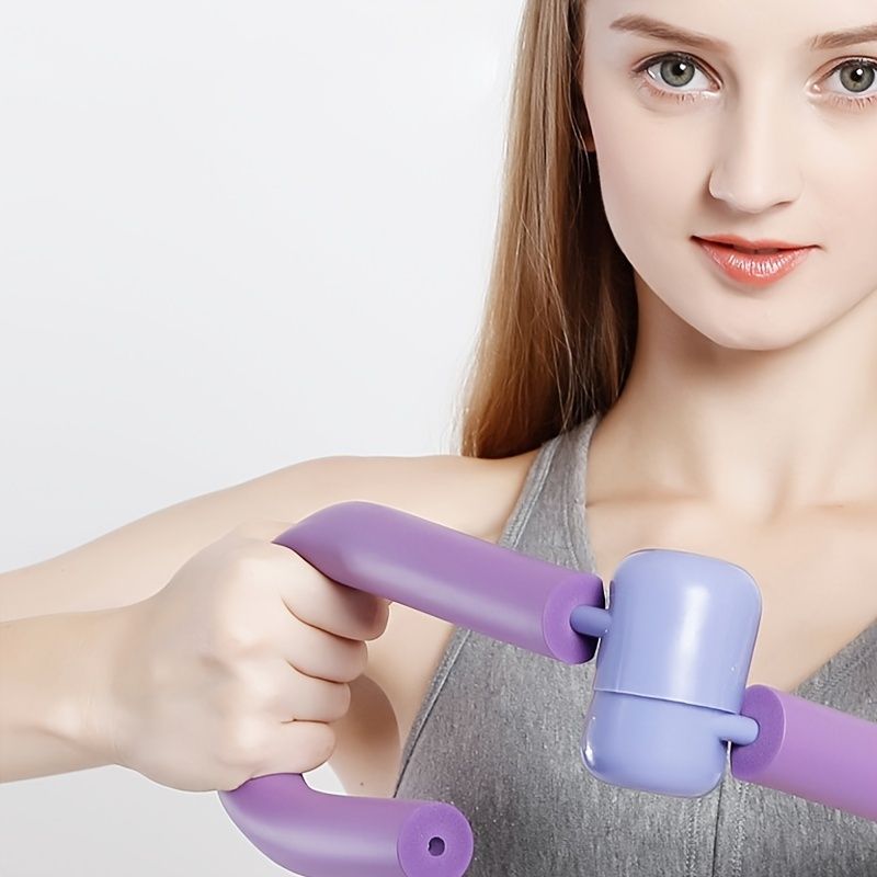 Purple Medium Yoga; Fitness Pelvic Floor Muscle exercise; Used to Tighten Buttocks to Reduce Inner Thigh Fat; Stovepipe Fat Reducer to Contract Pelvic Floor Muscles
