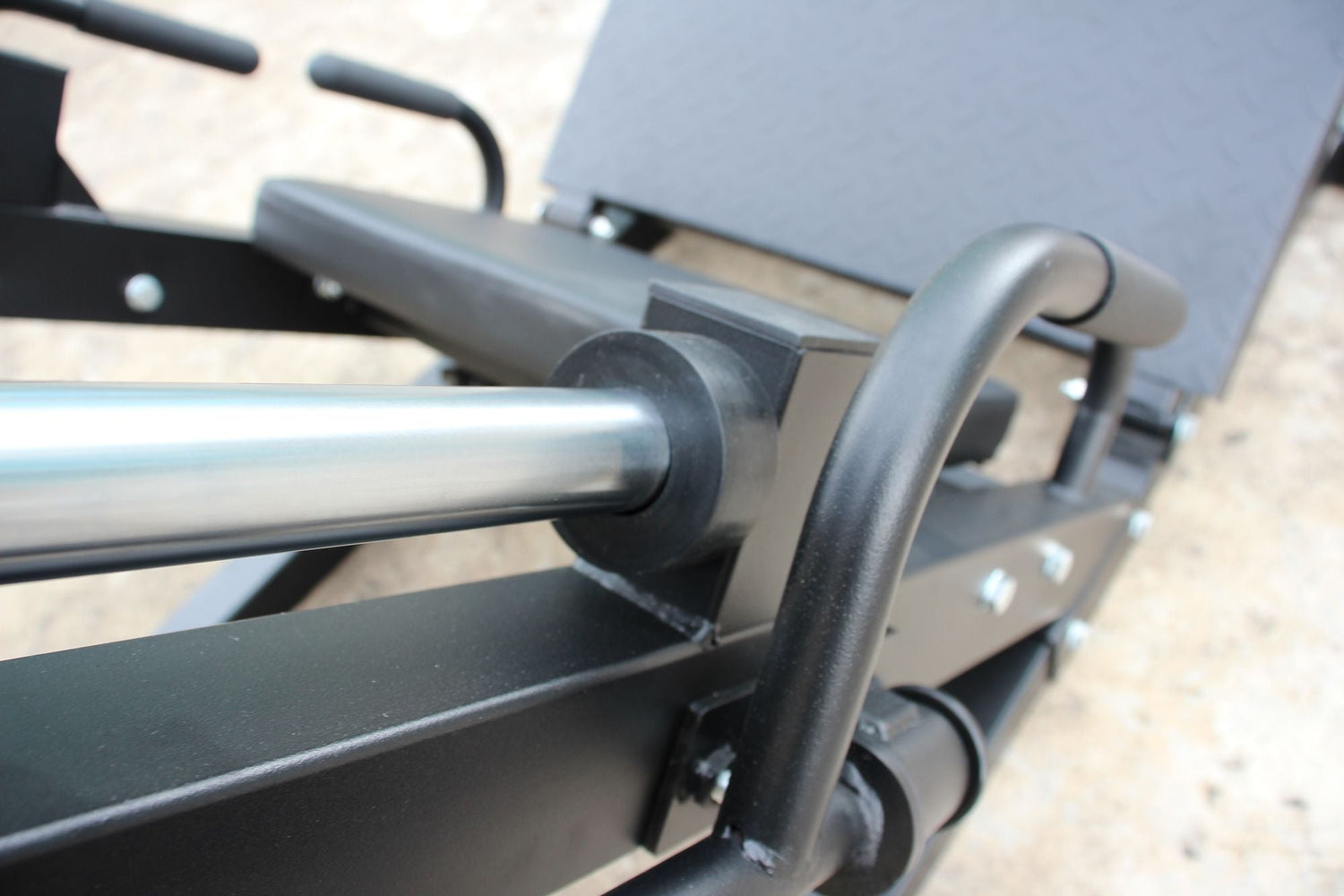 Leg Press Hack Squat Machine, Professional Adjustable Leg Press Machine for Home Gym with Linear Bearing, Specialty Hack Squat Machine for Full Lower Body Workout with Weight Storage