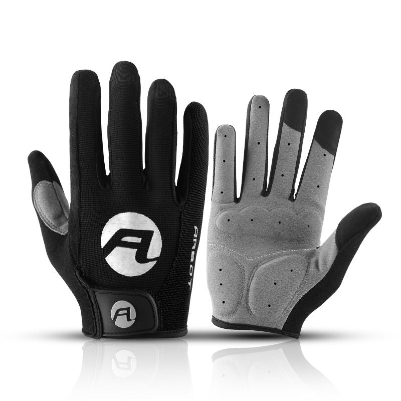 Bicycle Full Finger Cycling Bike Gloves Absorbing Sweat for Men and Women Outdoor Sports Protector