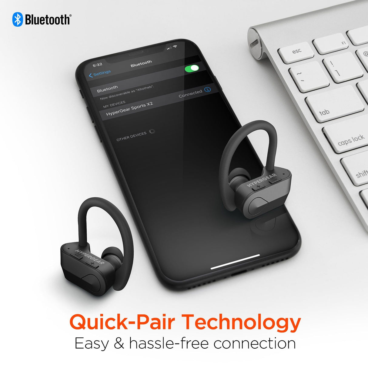 Hyper Gear Sport headphones X2 True Wireless Earbuds