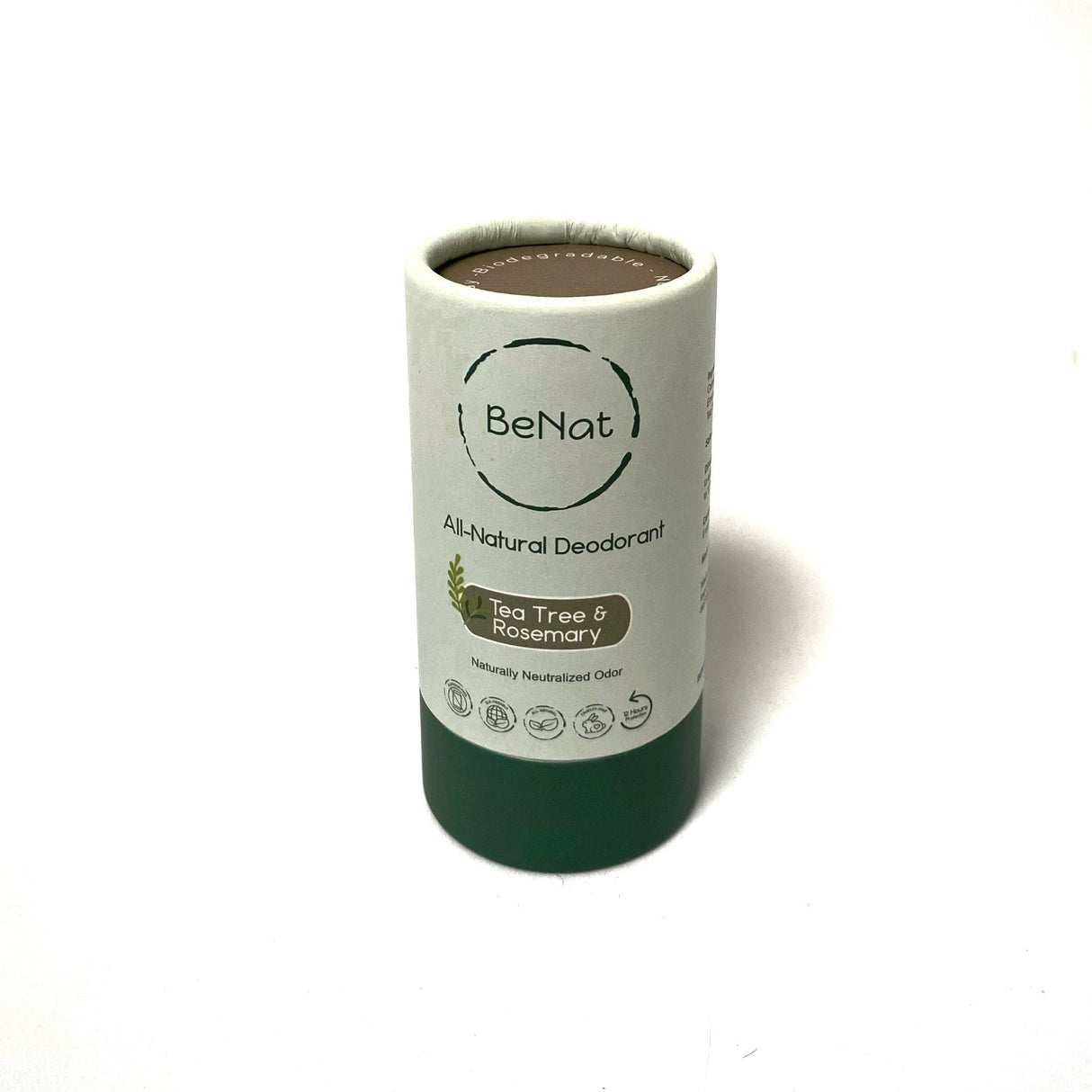 Eco-Friendly Plastic-Free Deodorant - 3oz Natural Formula