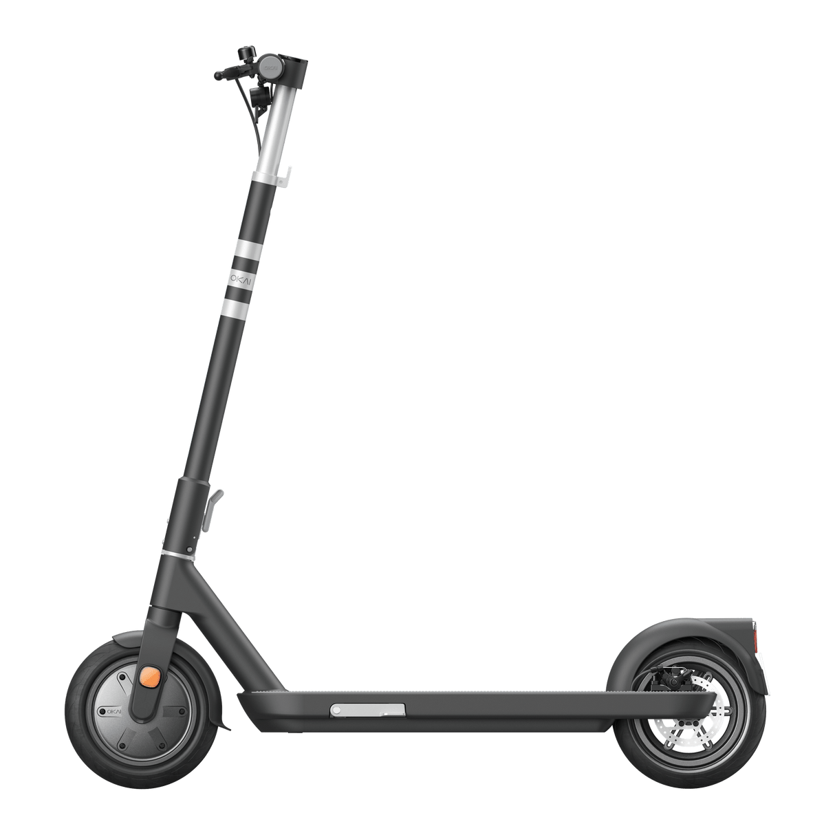 Foldable Electric Scooter w/18.6 Miles Max Operating Range & 15.5 mph Max Speed - Black
