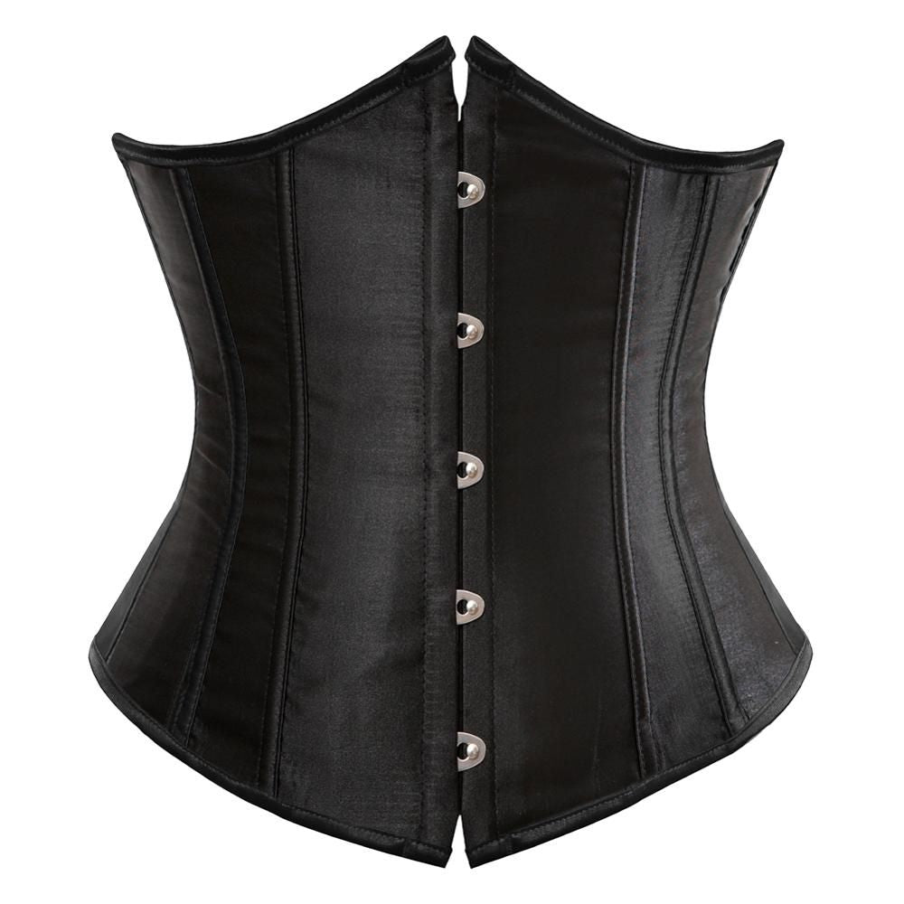 SEXY Gothic Under bust Corset and Waist trimmer cincher Bustiers Top Workout Shape Body Belt Plus size Lingerie S-6XL