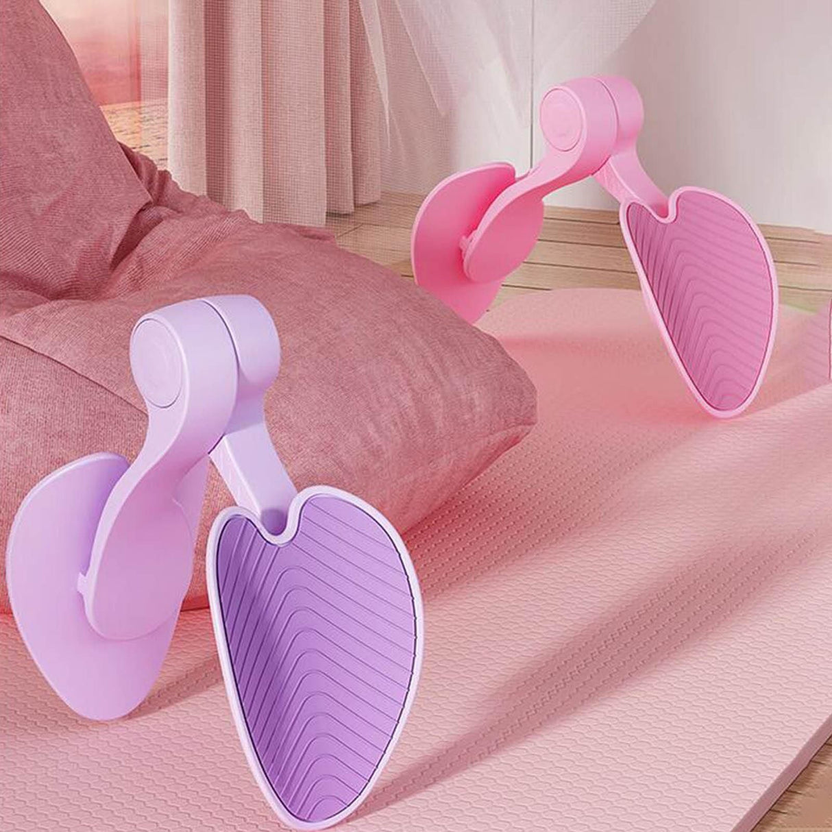 Hip Trainer Inner Thigh Pelvic Floor Muscle Exercise Equipment, Women Weight loss equipment pelvic floor muscle hip trainer