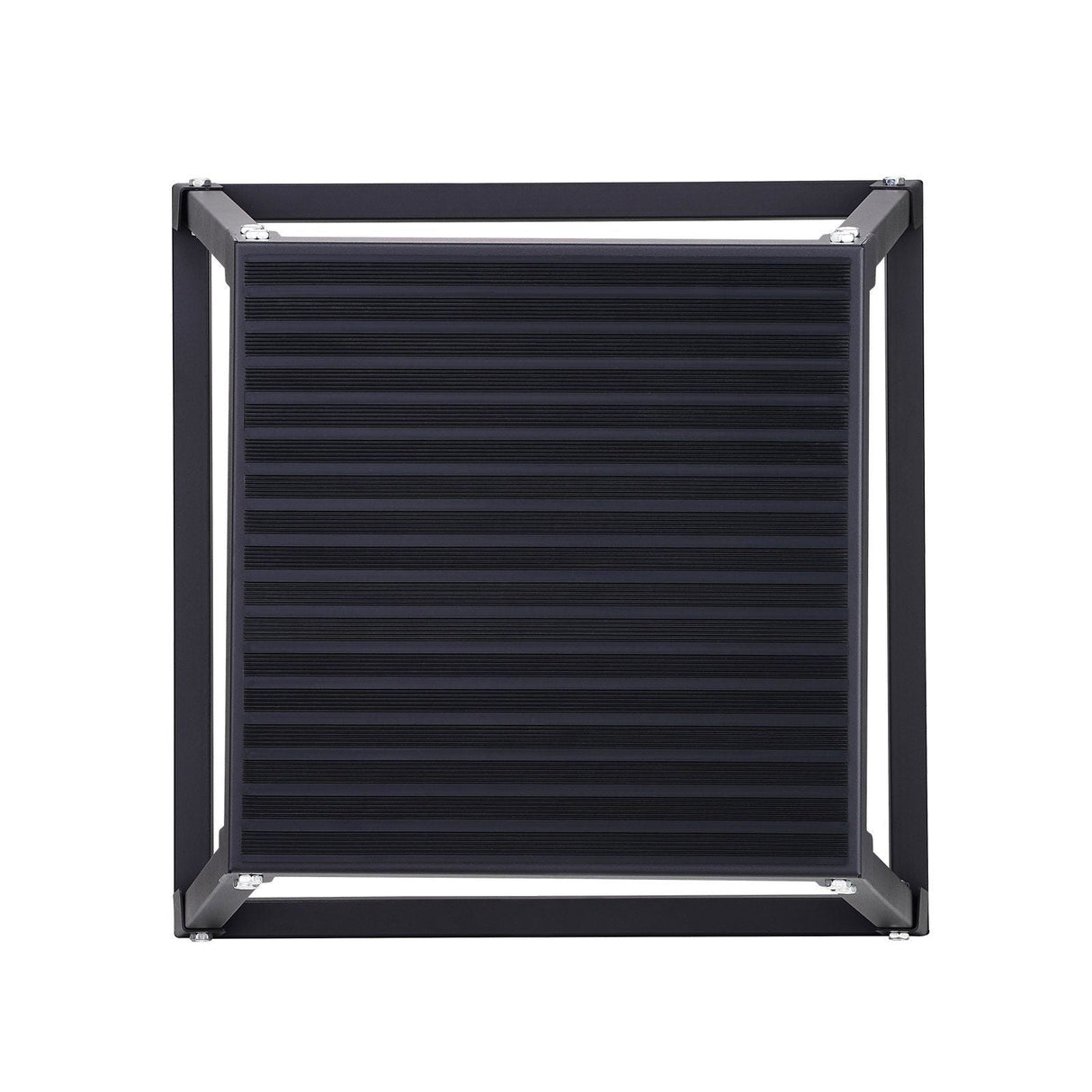 Steel 12 Inch Plyometric Jump Box for Agility Training - Anti-Slip Fitness Platform for Home Gym