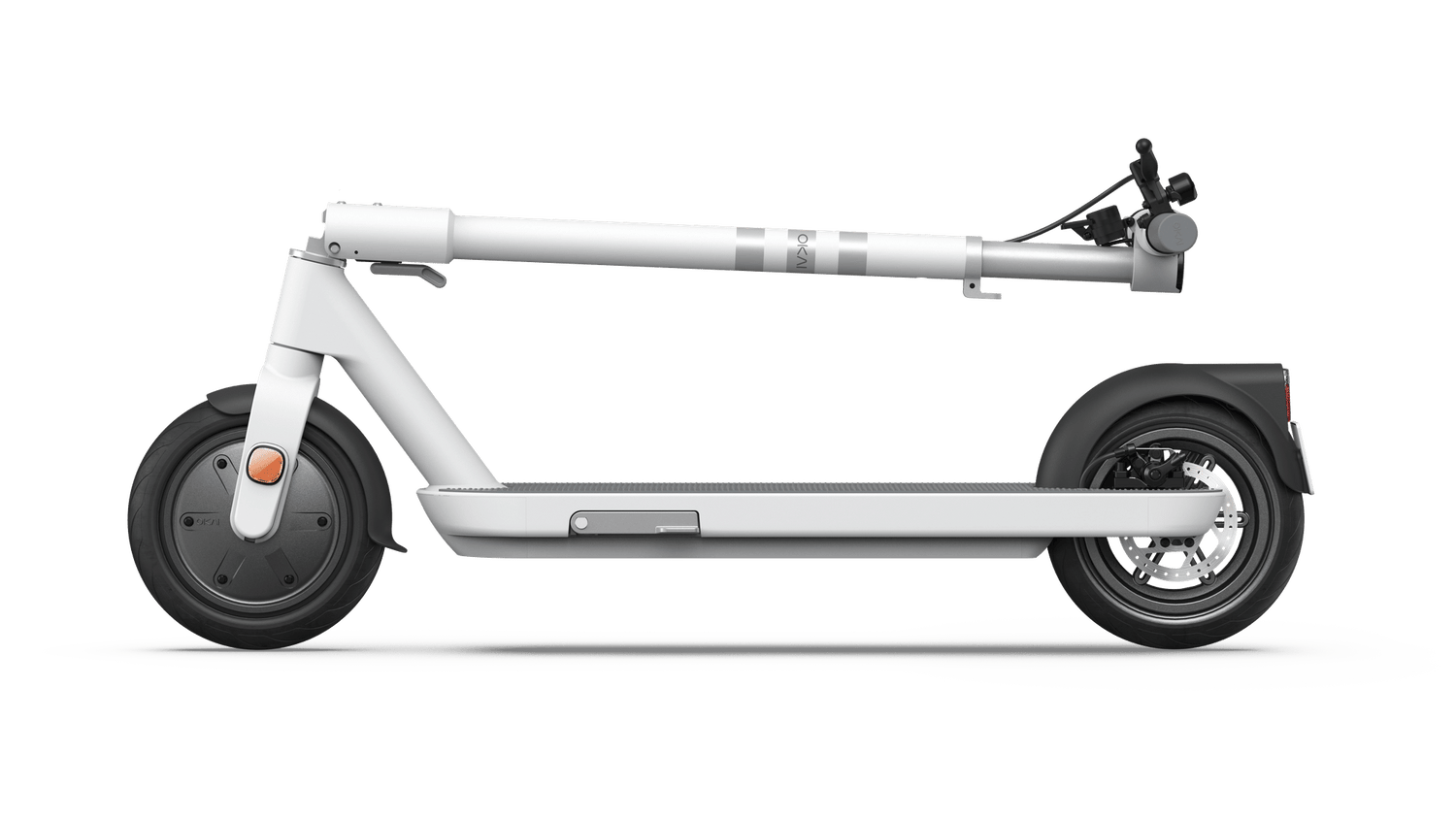 Foldable Electric Scooter w/18.6 Miles Max Operating Range & 15.5 mph Max Speed - White