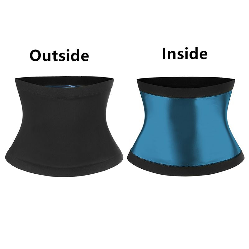 Waist Trimmer Unisex Belly Wrap Workout Sports Sweat belt for Abdominal Trainer Weight Loss Body Shaper Tummy Control Slimming Belt